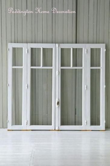 グレモン錠折れ戸ウィンドウ【パディントン】｜アンティーク家具