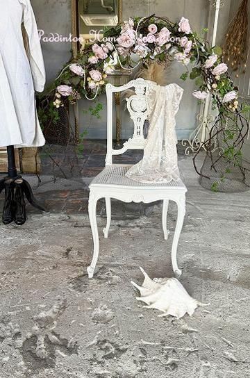 ロココ調フレンチチェアb【パディントン】｜アンティーク家具