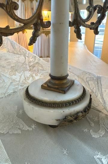 ナポレオンⅢペアキャンドルスタンド【パディントン】｜アンティーク家具