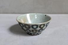 染付花唐草文六角縁高台杯（杯洗？） 染付花唐草文六角縁高台杯（杯洗？）