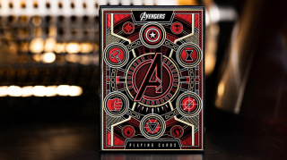 Avengers: Red Edition Playing Cards by theory11 