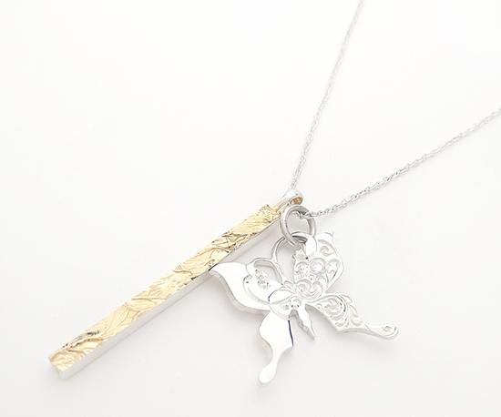 Hizm✗Jinny's モルフォペンダントトップ/チェーン付属/45~55cm/3サイズあり - シルバーアクセサリーの通販|Hizm-エイチイズム-公式オンラインショップ