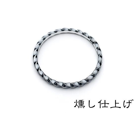 Hizm/ツイストリングS/シルバー950製/シルバーアクセサリー/1