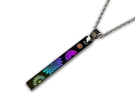 Hizm/SK accessory/札形ペンダントトップM 黒雪華ピアノブラック Hizm/SK accessory/札形ペンダントトップM 黒雪華ピアノブラック