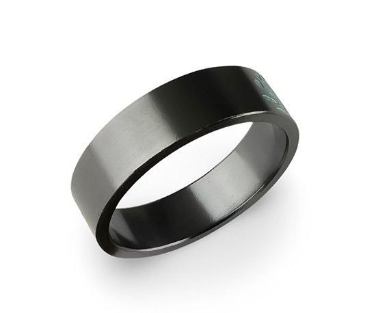 Hizm/SK accessory/大輪閃光散華6mm幅 多色グラデマットブラック