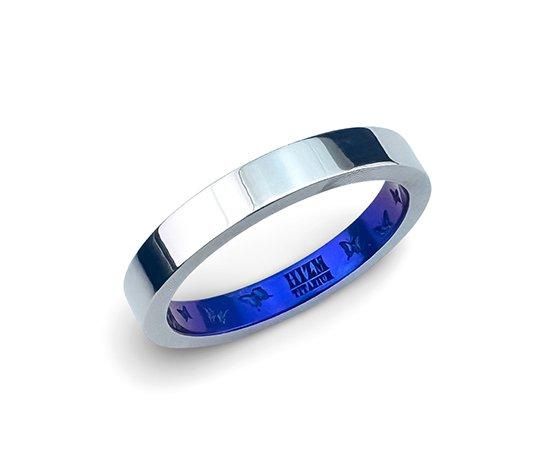 Hizm/輪舞秘蝶リング3mm幅 【黄昏色】/純チタン製/1~30号 Hizm/輪舞秘蝶リング3mm幅 【黄昏色】/純チタン製/1~30号