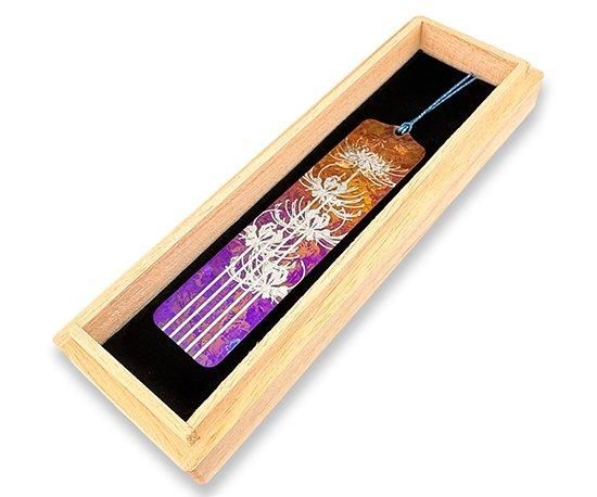 Hizm/SK accessory/札形ペンダントトップS 燦然彼岸花ストーン