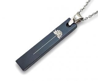 Hizm/SK accessory/札形ﾍﾟﾝﾀﾞﾝﾄS 燦然彼岸花 【宵闇色】ピアノ