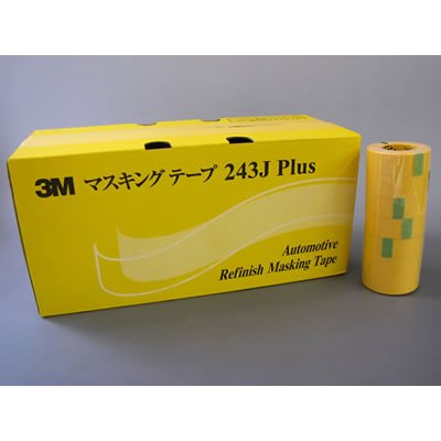 3M No.243J PLUS マスキングテープ 18mm×18M 70巻入2箱 スリーエム 品