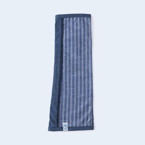 sunny cloth stripe 1/2　blue