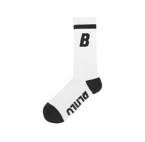 B Socks (white/black)