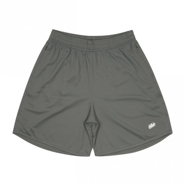Basic Zip Shorts (charcoal gray)