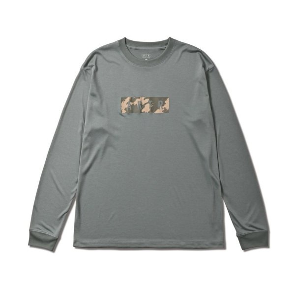 <img class='new_mark_img1' src='https://img.shop-pro.jp/img/new/icons20.gif' style='border:none;display:inline;margin:0px;padding:0px;width:auto;' />GHOST CAMO LOGO L/S SPORTS TEE GR