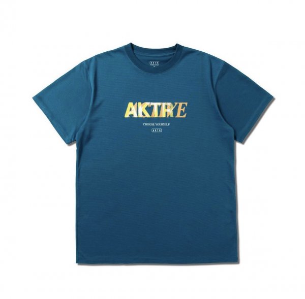 HALFTONE ACTIVE SPORTS TEE BL