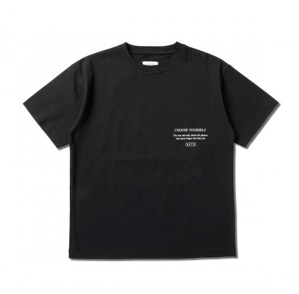 HALFTONE PHOTO TEE BK