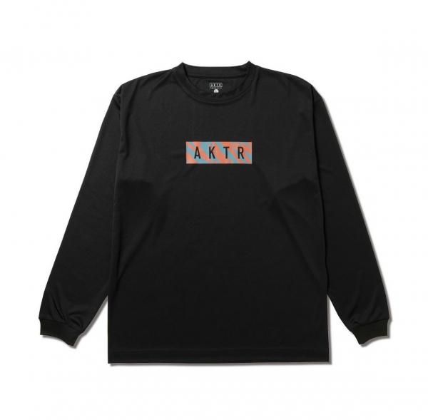 BEAST CAMO BOX LOGO L/S SPORTS TEE BK