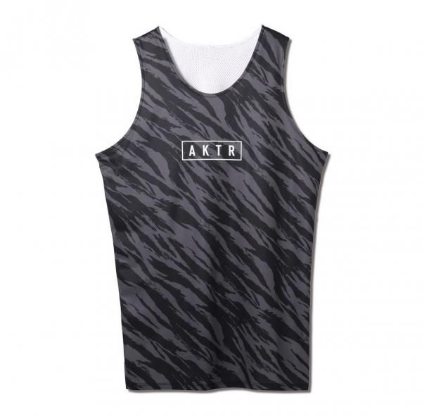 BEAST CAMO REVERSIBLE TANK BKxWH