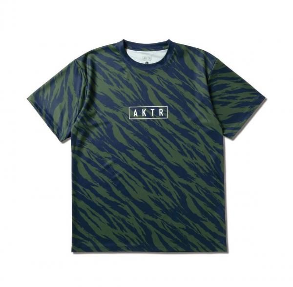 BEAST CAMO AKTR LOGO SPORTS TEE GR