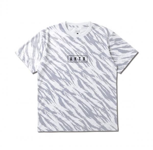 BEAST CAMO AKTR LOGO SPORTS TEE WH