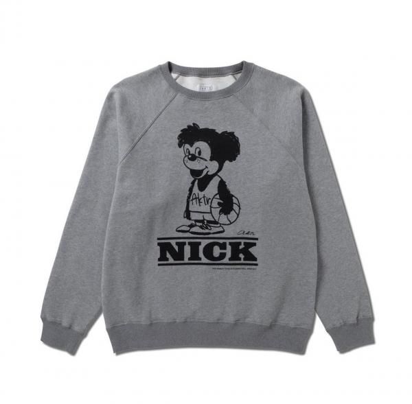 CARTOON NICK SWEAT CREW NECK GY