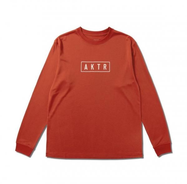 AKTR LOGO L/S SPORTS TEE RD