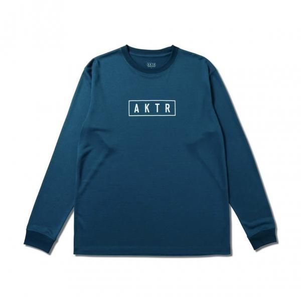 AKTR LOGO L/S SPORTS TEE BL