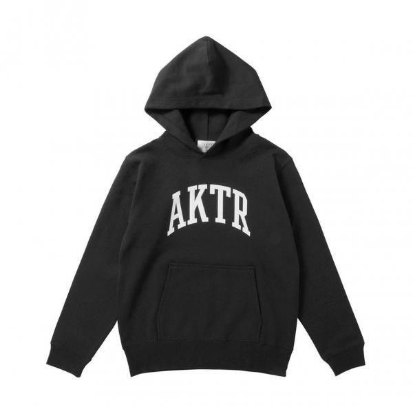 KIDS COLLEGE LOGO SWEAT HOODIE BK