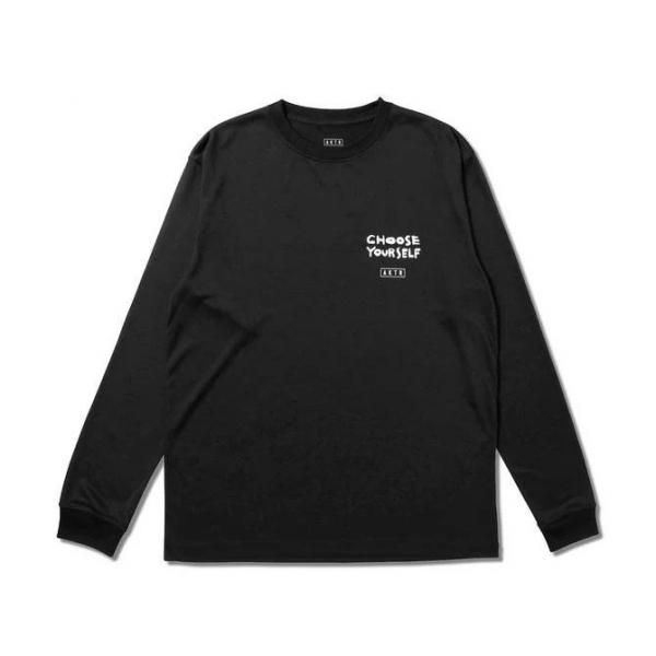 CHOOSE YOURSELF L/S SPROTS TEE BK
