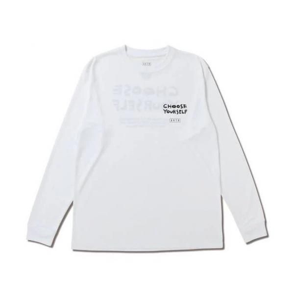 CHOOSE YOURSELF L/S SPROTS TEE WH