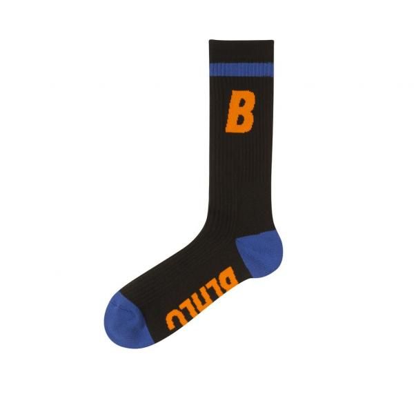 B Socks(black/orange/blue)