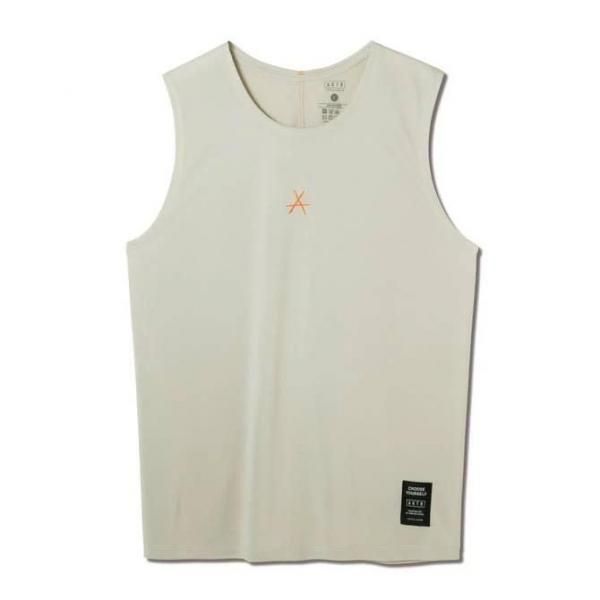 ASTERISK SLEEVELESS SPORTS TEE ECRU