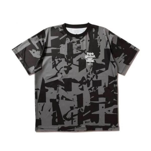 CUT-UP CAMO AKT LOCAL LOOSE FIT SP TEE BK