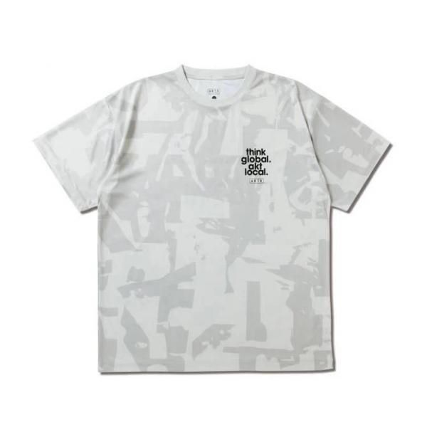 CUT-UP CAMO AKT LOCAL LOOSE FIT SP TEE LGY