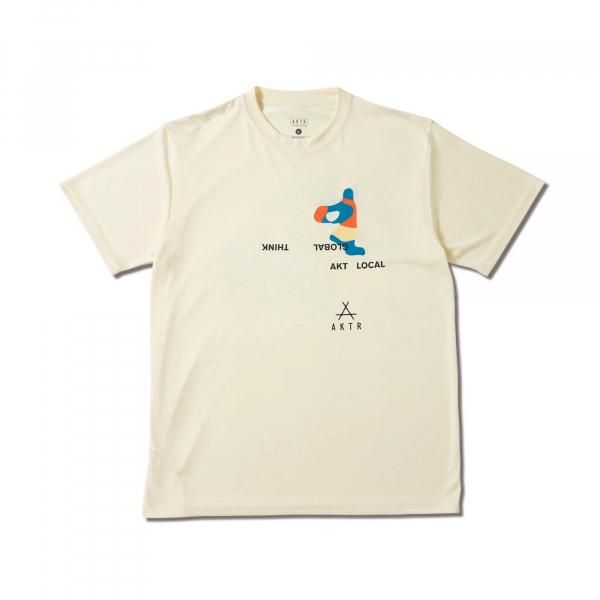 FREE MOTION SPORTS TEE ECRU