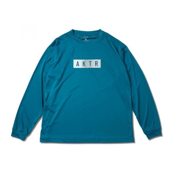 FADE BOX LOGO L/S SPORTS TEE BL