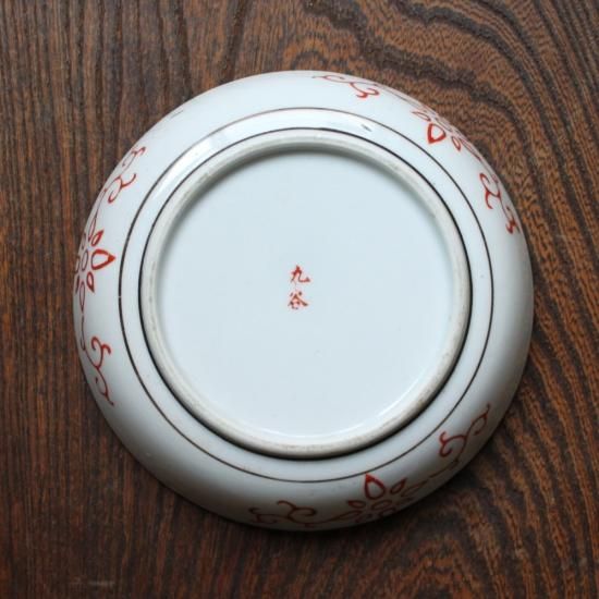 ☆アンティーク 骨董品 時代物 ☆九谷焼 四寸皿 小皿 取皿 銘々