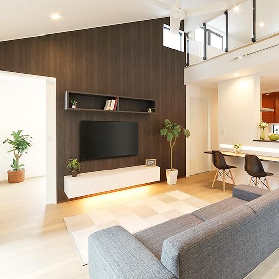 フロートTVボード テレビ台 白 シンプル 搬入/組立/設置無料※壁