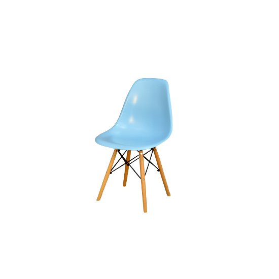 シェルチェア イームズ レプリカ リプロダクト 椅子 青 水色 スカイ 