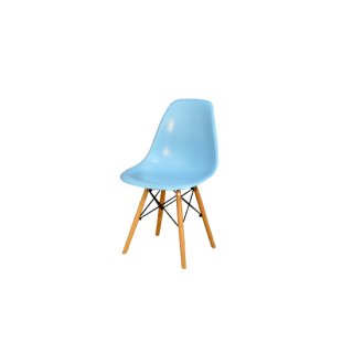 シェルチェア イームズ レプリカ リプロダクト 椅子 青 水色 スカイブルー skyblue