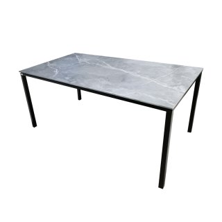ダイニングテーブル　DICE　ダイス　W1500　セラミック天板　ライトグレー