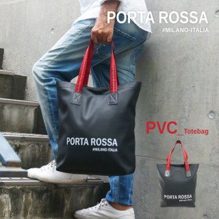 PORTAROSSA PVC トートバッグ ロゴ イタリア製 ブラック 防水性 A3 書類 ビジネス ショッピング マザーズバッグ 男女兼用 プレゼント ギフト クリスマス<img class='new_mark_img2' src='https://img.shop-pro.jp/img/new/icons23.gif' style='border:none;display:inline;margin:0px;padding:0px;width:auto;' />