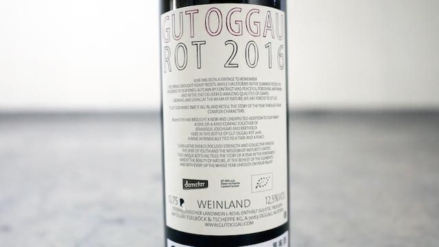 5040] GUT OGGAU ROT (FAMILY REUNION) 2016 - ナチュラルワイン(自然