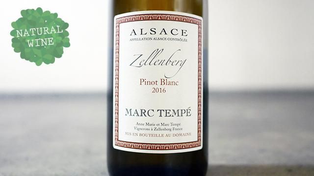 2600] Pinot Blanc Zellenberg 2016 Domaine Marc Tempe