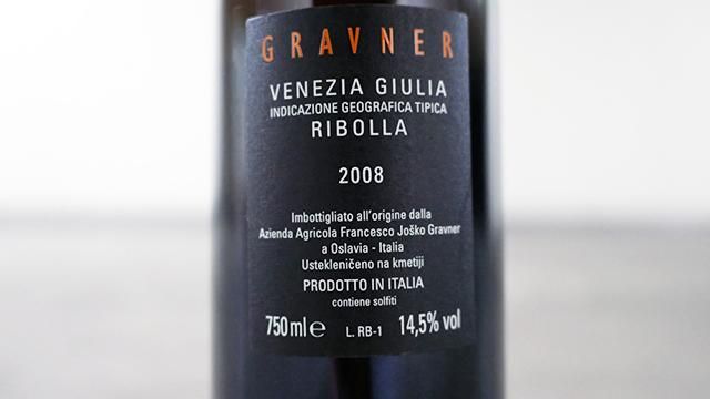 6750] Ribolla 2008 Gravner / リボッラ 2008 グラヴネル