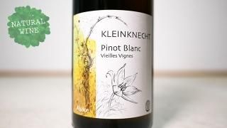 [1950] Pinot Blanc V.V. 2018 Kleinknecht / ԥΡ֥ V.V. 2018 饤󥯥ͥҥ