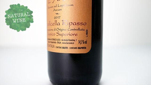 2950] Valpolicella Ripasso Classico Superiore 2017 L'Arco / ロ
