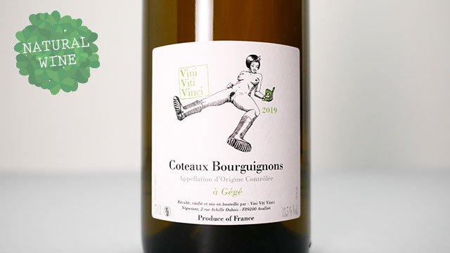 2700] コトー・ブルギニョン・ブラン Vini Coteaux 2019 / Blanc ア・ジェジェ Viti Gege Bourguignons WINE 2019 ナチュラルワイン(自然派ワイン・ビオワイン)を日本全国にお届け！「THE a - Vinci