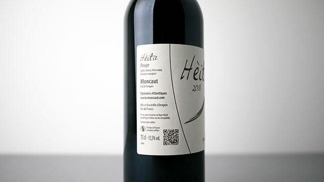 2640] Heita rouge 2018 Domaine du Moncaut / エイタ・ルージュ