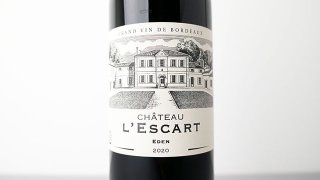 [2400] Ch. l'Escart Cuvee Eden 2020 Chateau L'Escart / シャトー・レスカール キュヴェ・エデン 2020 シャトー・レスカール
