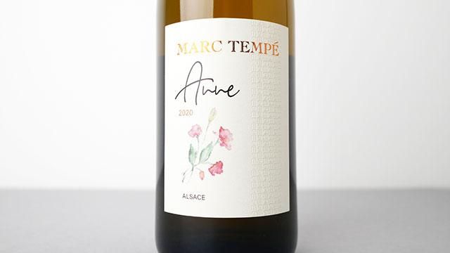 3440] Anne 2020 Domaine Marc Tempe / アンヌ 2020 ドメーヌ
